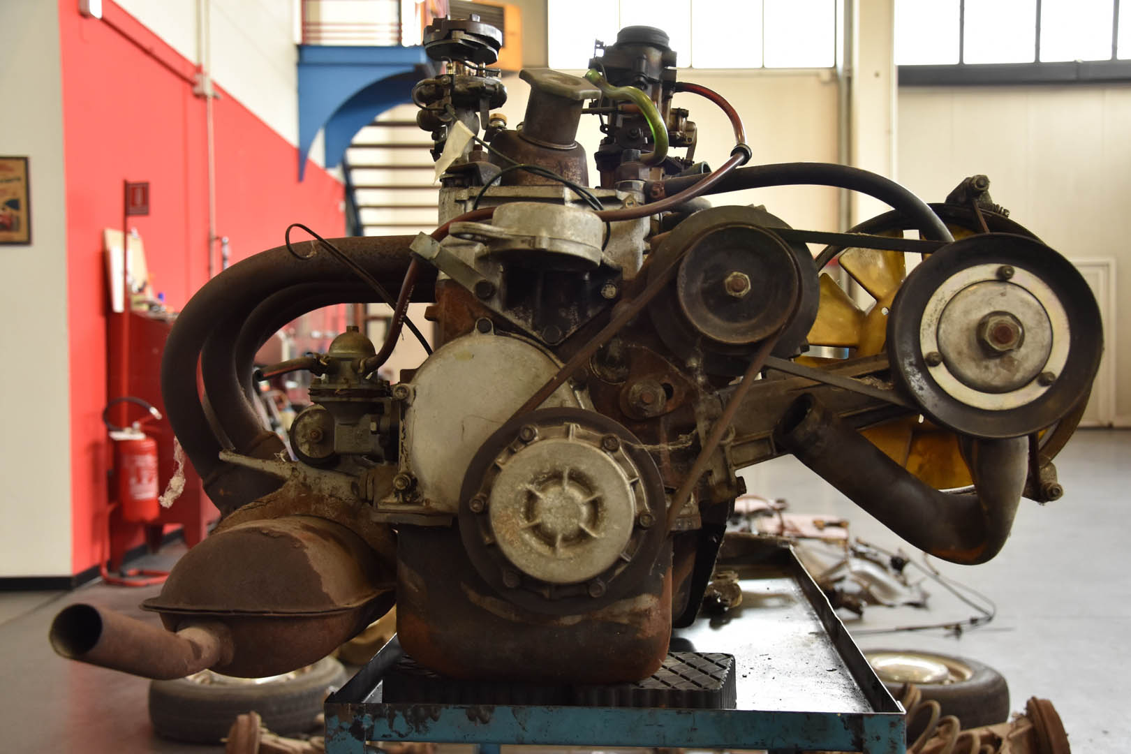 Fiat 850 Special motore